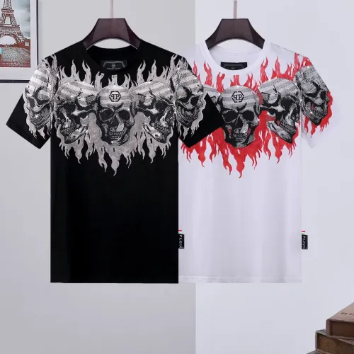Replica Philipp Plein PP T-Shirts Short Sleeved For Men #1431080 $27.00 USD for Wholesale