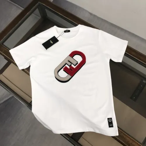 Wholesale Fendi T-Shirts Short Sleeved For Unisex #1431139 $34.00 USD, Wholesale Quality Replica Fendi T-Shirts
