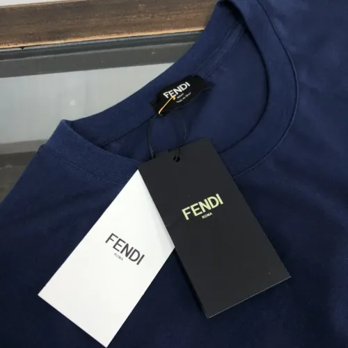 Replica Fendi T-Shirts Short Sleeved For Unisex #1431140 $34.00 USD for Wholesale