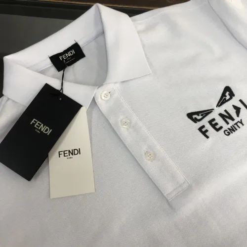 Replica Fendi T-Shirts Short Sleeved For Unisex #1431152 $34.00 USD for Wholesale