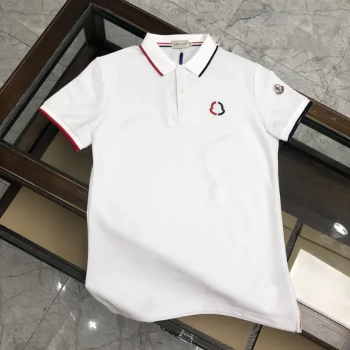 Wholesale Moncler T-Shirts Short Sleeved For Men #1431180 $34.00 USD, Wholesale Quality Replica Moncler T-Shirts