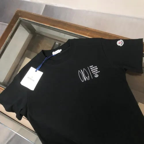 Replica Moncler T-Shirts Short Sleeved For Unisex #1431185 $34.00 USD for Wholesale