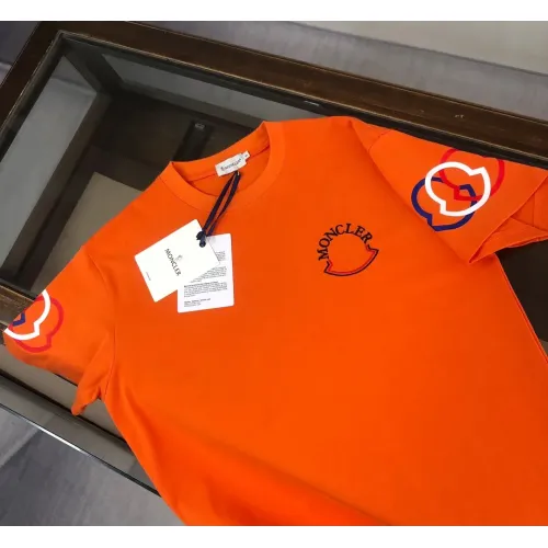 Replica Moncler T-Shirts Short Sleeved For Unisex #1431192 $34.00 USD for Wholesale