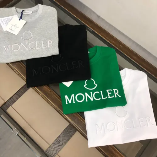Replica Moncler T-Shirts Short Sleeved For Unisex #1431206 $34.00 USD for Wholesale
