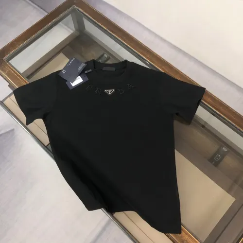 Wholesale Prada T-Shirts Short Sleeved For Unisex #1431218 $34.00 USD, Wholesale Quality Replica Prada T-Shirts