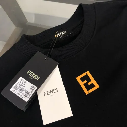 Replica Fendi Hoodies Long Sleeved For Unisex #1431224 $42.00 USD for Wholesale
