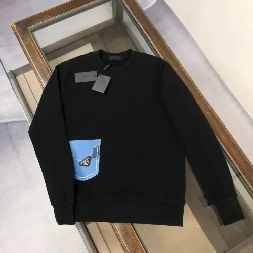 Wholesale Prada Hoodies Long Sleeved For Unisex #1431331 $42.00 USD, Wholesale Quality Replica Prada Hoodies