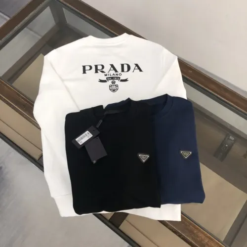 Replica Prada Hoodies Long Sleeved For Unisex #1431333 $42.00 USD for Wholesale