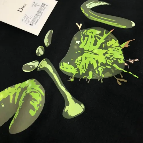 Replica Christian Dior T-Shirts Short Sleeved For Unisex #1431379 $32.00 USD for Wholesale