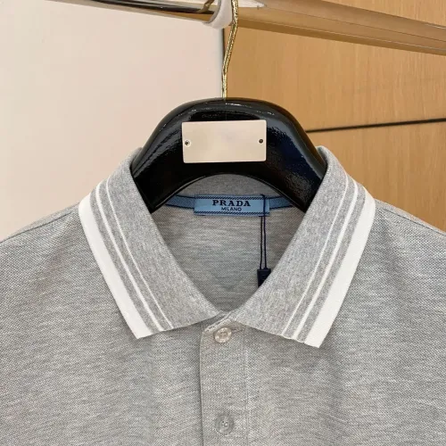 Replica Prada T-Shirts Short Sleeved For Men #1431400 $48.00 USD for Wholesale