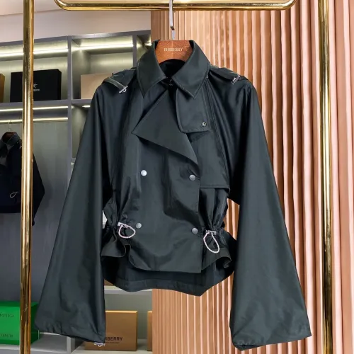 Wholesale Burberry Trench Coat Long Sleeved For Women #1431448 $132.00 USD, Wholesale Quality Replica Burberry Trench Coat
