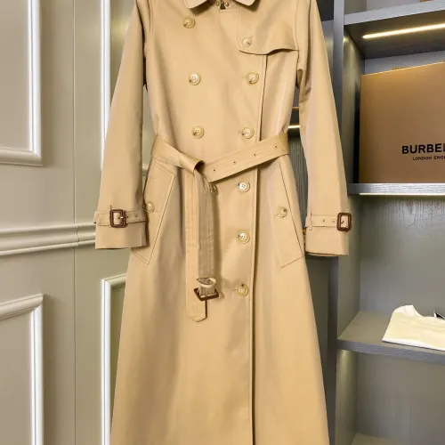 Wholesale Burberry Trench Coat Long Sleeved For Women #1431453 $162.00 USD, Wholesale Quality Replica Burberry Trench Coat