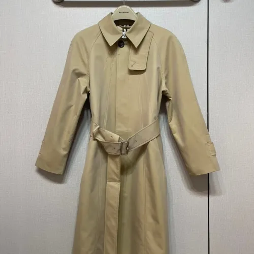 Wholesale Burberry Trench Coat Long Sleeved For Women #1431463 $162.00 USD, Wholesale Quality Replica Burberry Trench Coat