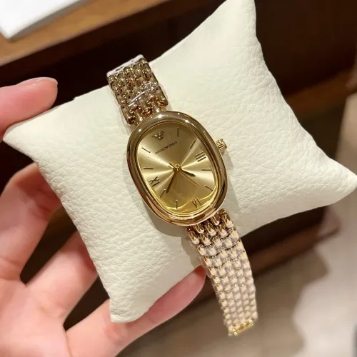 Wholesale Armani Watches In Gold For Women #1431464 $29.00 USD, Wholesale Quality Replica Armani Watches