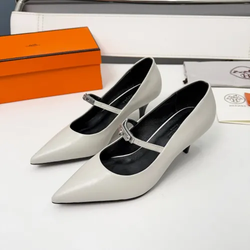 Wholesale Hermes High-Heeled Shoes For Women #1431678 $98.00 USD, Wholesale Quality Replica Hermes High-Heeled Shoes
