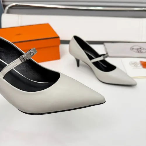 Replica Hermes High-Heeled Shoes For Women #1431678 $98.00 USD for Wholesale