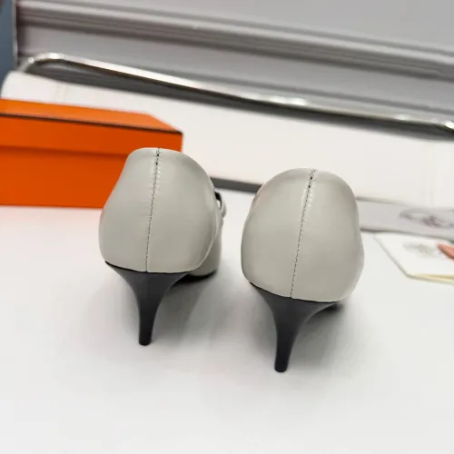 Replica Hermes High-Heeled Shoes For Women #1431678 $98.00 USD for Wholesale