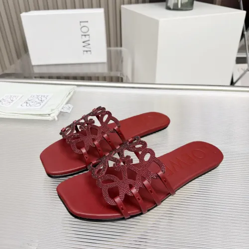 Wholesale LOEWE Slippers For Women #1431689 $85.00 USD, Wholesale Quality Replica LOEWE Slippers