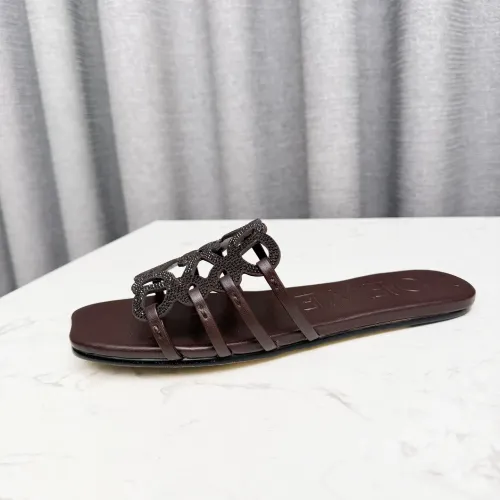 Replica LOEWE Slippers For Women #1431690 $85.00 USD for Wholesale