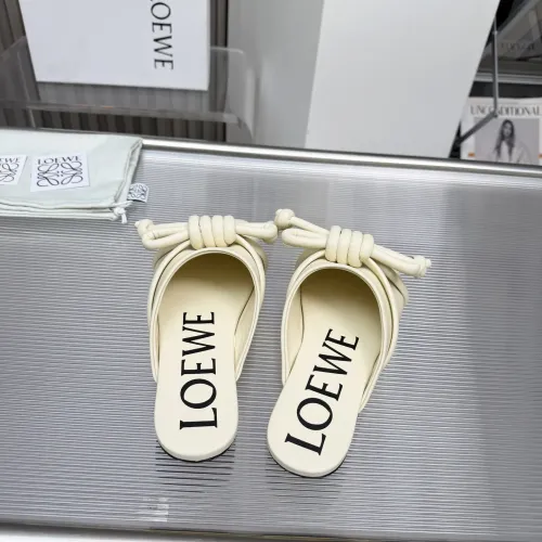 Replica LOEWE Slippers For Women #1431703 $98.00 USD for Wholesale