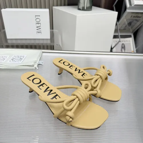 Wholesale LOEWE Slippers For Women #1431710 $85.00 USD, Wholesale Quality Replica LOEWE Slippers
