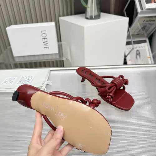 Replica LOEWE Slippers For Women #1431712 $85.00 USD for Wholesale