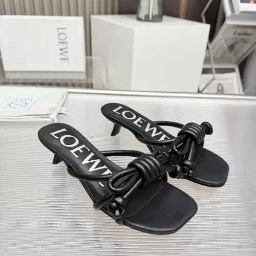 Wholesale LOEWE Slippers For Women #1431714 $85.00 USD, Wholesale Quality Replica LOEWE Slippers