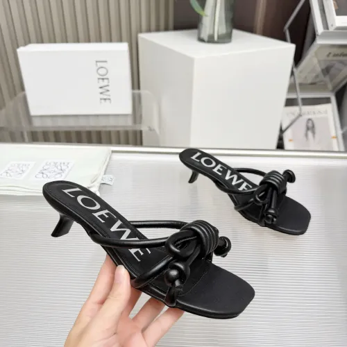 Replica LOEWE Slippers For Women #1431714 $85.00 USD for Wholesale
