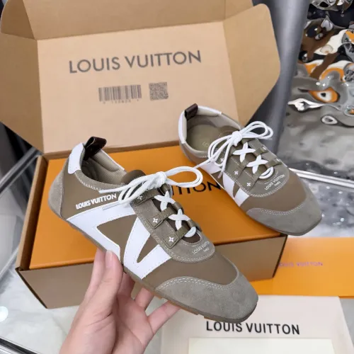 Wholesale Louis Vuitton Casual Shoes For Women #1431724 $112.00 USD, Wholesale Quality Replica Louis Vuitton Casual Shoes
