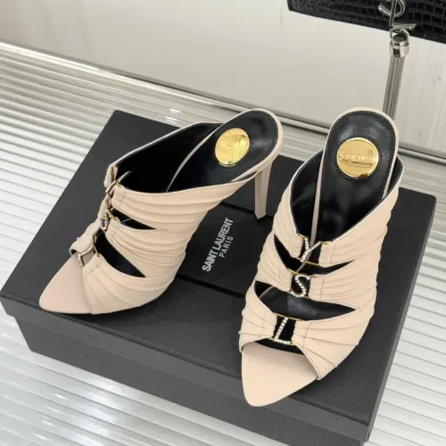 Wholesale Yves Saint Laurent YSL Slippers For Women #1431727 $115.00 USD, Wholesale Quality Replica Yves Saint Laurent YSL Slippers