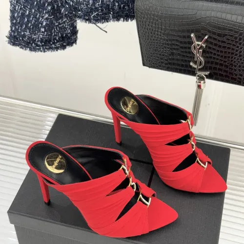 Replica Yves Saint Laurent YSL Slippers For Women #1431729 $115.00 USD for Wholesale