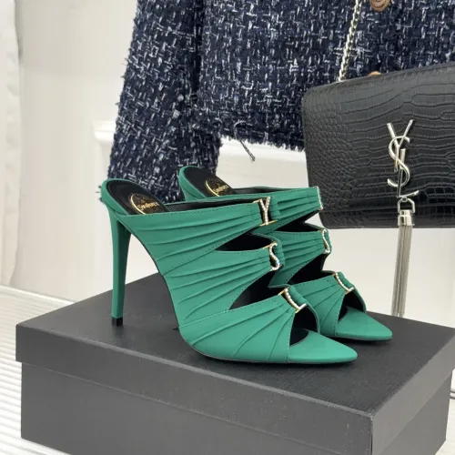 Replica Yves Saint Laurent YSL Slippers For Women #1431730 $115.00 USD for Wholesale