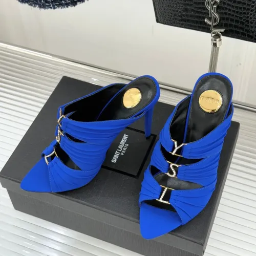 Wholesale Yves Saint Laurent YSL Slippers For Women #1431731 $115.00 USD, Wholesale Quality Replica Yves Saint Laurent YSL Slippers
