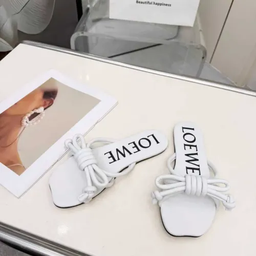 Replica LOEWE Slippers For Women #1431768 $76.00 USD for Wholesale