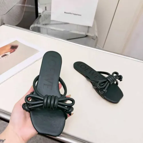 Replica LOEWE Slippers For Women #1431772 $76.00 USD for Wholesale
