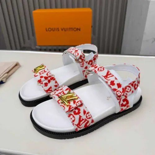 Wholesale Louis Vuitton Sandal For Women #1431776 $80.00 USD, Wholesale Quality Replica Louis Vuitton Sandal