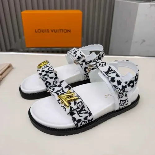Wholesale Louis Vuitton Sandal For Women #1431777 $80.00 USD, Wholesale Quality Replica Louis Vuitton Sandal