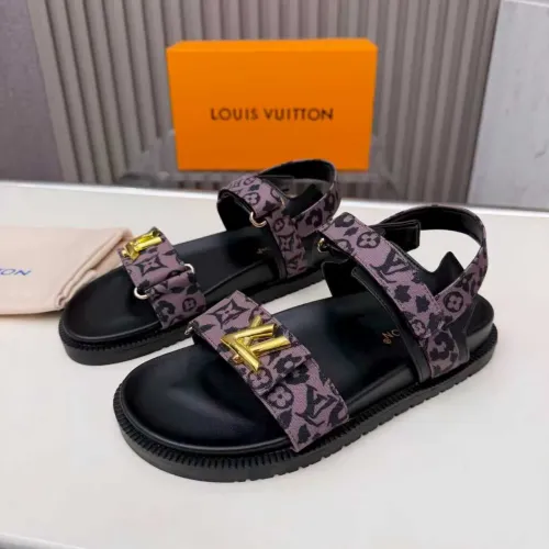 Wholesale Louis Vuitton Sandal For Women #1431780 $80.00 USD, Wholesale Quality Replica Louis Vuitton Sandal