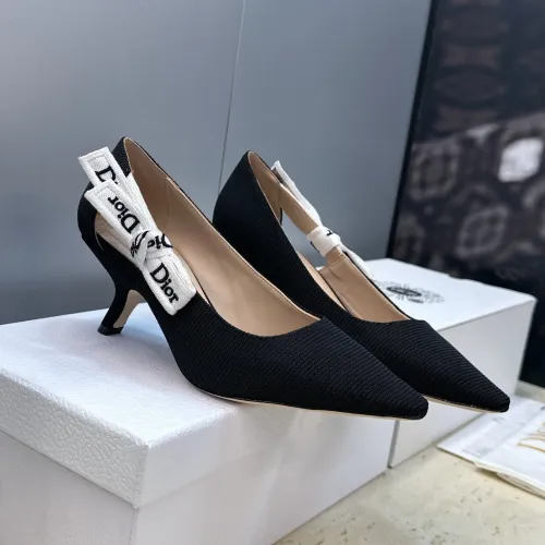 Replica Christian Dior High-Heeled Shoes For Women #1431792 $88.00 USD for Wholesale