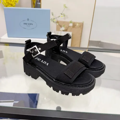 Replica Prada Sandal For Women #1431829 $98.00 USD for Wholesale