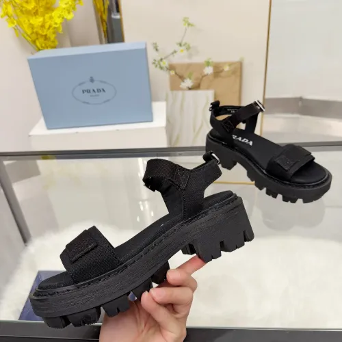 Replica Prada Sandal For Women #1431829 $98.00 USD for Wholesale