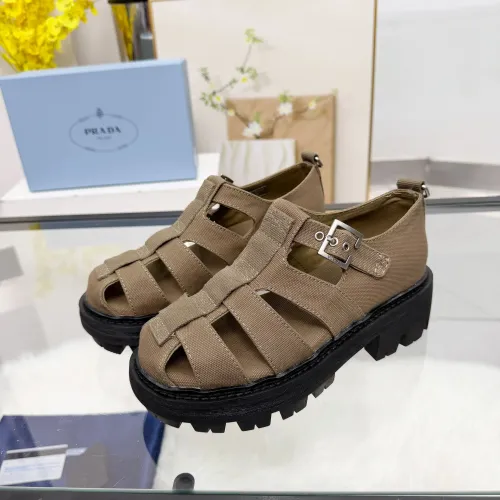 Wholesale Prada Sandal For Women #1431832 $98.00 USD, Wholesale Quality Replica Prada Sandal