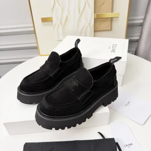 Wholesale Celine Loafer For Women #1431853 $105.00 USD, Wholesale Quality Replica Celine Leather Shoes