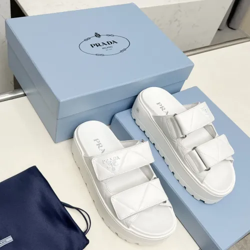 Replica Prada Slippers For Women #1431858 $96.00 USD for Wholesale