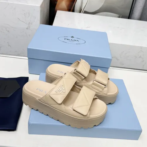 Wholesale Prada Slippers For Women #1431859 $96.00 USD, Wholesale Quality Replica Prada Slippers
