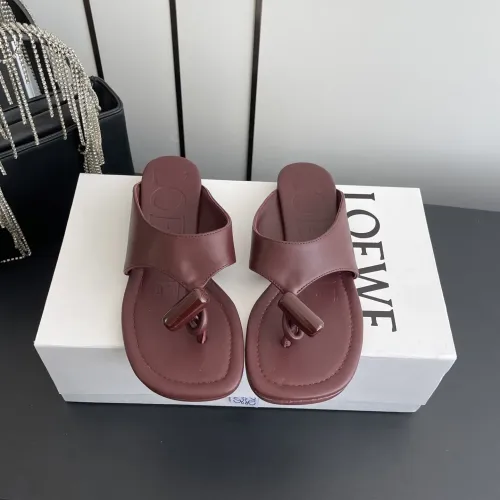 Wholesale LOEWE Slippers For Women #1431889 $102.00 USD, Wholesale Quality Replica LOEWE Slippers