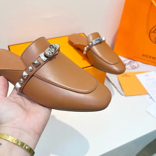 Replica Hermes Slippers For Women #1431894 $100.00 USD for Wholesale