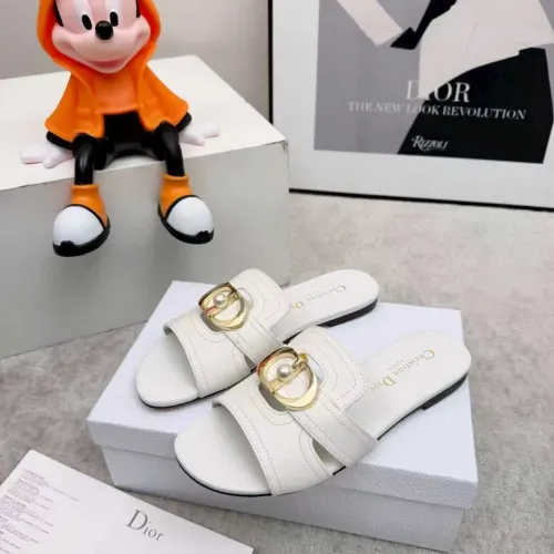 Wholesale Christian Dior Slippers For Women #1431896 $82.00 USD, Wholesale Quality Replica Christian Dior Slippers