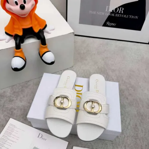 Replica Christian Dior Slippers For Women #1431896 $82.00 USD for Wholesale