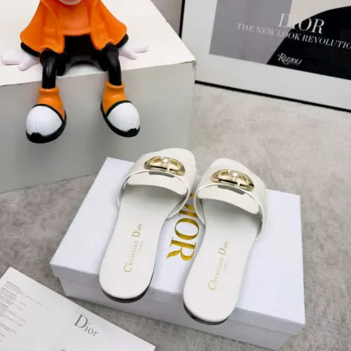 Replica Christian Dior Slippers For Women #1431896 $82.00 USD for Wholesale